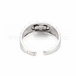 Herrenmanschettenfingerlegierungsringe Strasseinstellungen&nbsp;RJEW-N029-030