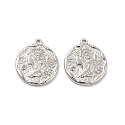 Pendentifs en acier inoxydable 304 anti-ternissement&nbsp;LS-STAS-B032-10P