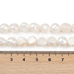 Brins de perles de culture d'eau douce naturelles&nbsp;PEAR-P064-20C-02A