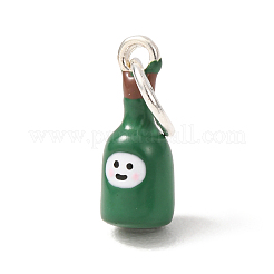 Pendentifs d'émail en laiton &nbsp;KK-CBA260B-01P