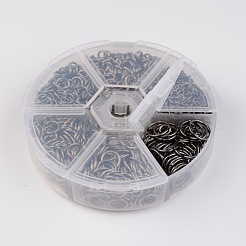 1 Schachtel offene Biegeringe aus Eisen&nbsp;IFIN-JP0016-01B