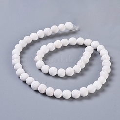 Chapelets de perles en jade Mashan naturel&nbsp;X-G-K245-01J-8mm
