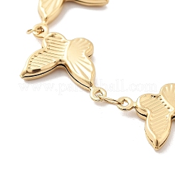 Bracelets à maillons en acier inoxydable 304&nbsp;BJEW-P343-01G