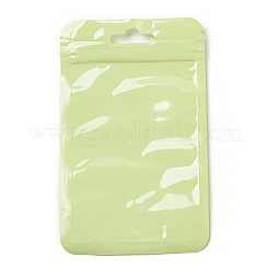 Sachets d'emballage rectangulaires en plastique refermables à motif yin-yang&nbsp;ABAG-A007-02D-04