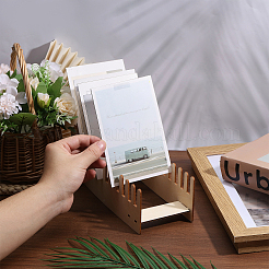 Porte-cartes de visite en bois&nbsp;AJEW-WH0248-637