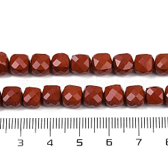 Natürliche rote Jaspis Perlen Stränge&nbsp;G-H078-C34-6mm