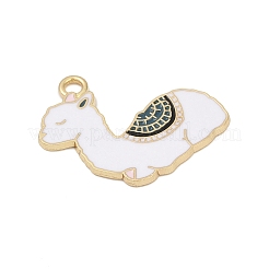 Pendentifs d'émail en alliage&nbsp;PALLOY-V003-03G-01