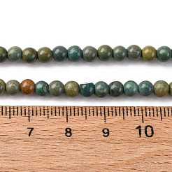 Brins de perles de jade shoushan naturel&nbsp;G-L624-A01-4mm