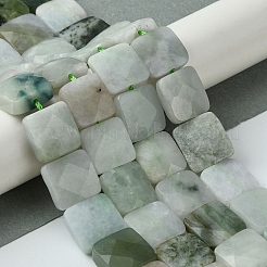 Brins de perles de jadéite du myanmar naturel&nbsp;G-A092-C01-03