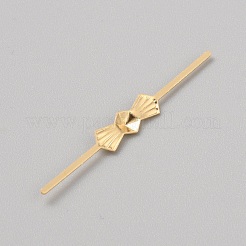 Schnallen aus Legierung mit Schleife&nbsp;FIND-WH0148-135G