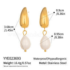 Ohrstecker aus Edelstahl 304 für Damen&nbsp;YU6745