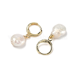 Pendientes de palanca de perlas naturales&nbsp;EJEW-JE06877-01