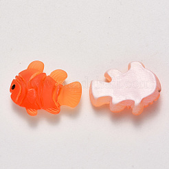 Durchscheinende Cabochons aus gefrostetem Harz&nbsp;CRES-N022-11