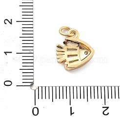 Crémaillère en laiton avec pendentifs en zircone cubique&nbsp;KK-Q017-15A-G