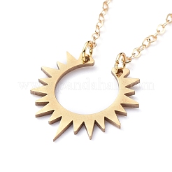 Colliers pendentifs en acier inoxydable 304&nbsp;NJEW-JN02848-02