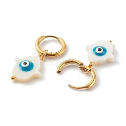 Pendientes de aro huggie de acero inoxidable 304&nbsp;EJEW-JE04533-01