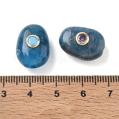 Cuentas de apatita natural&nbsp;GG-CBA4B5A-01G-B