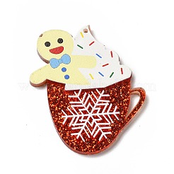 Weihnachtsanhänger aus durchscheinendem Harz&nbsp;RESI-K019-09D