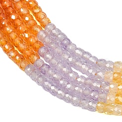 Cuentas de circonio cúbico hebras&nbsp;ZIRC-P125-2x3mm-16