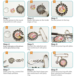 Realizzazione di spille fai da te&nbsp;DIY-SC0004-39