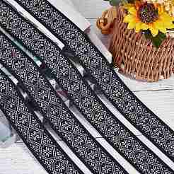 Nastri in poliestere con ricamo in stile etnico&nbsp;OCOR-GF0002-24A