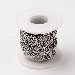 Cadenas de cable de acero inoxidable 304 resistentes al deslustre&nbsp;CHS-L015-37