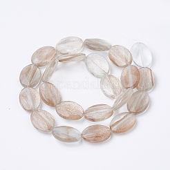 Sintetici rutilated perle di quarzo fili&nbsp;G-S292-52D-1