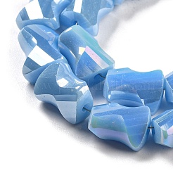 Chapelets de perles en verre électrolytique &nbsp;GLAA-G092-A-14