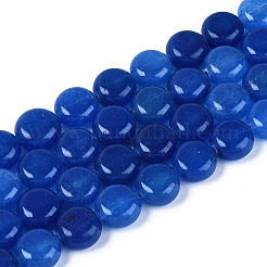 Chapelets de perles en jade blanc naturel teinté&nbsp;G-T143-16I