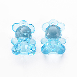 Pendentifs en acrylique transparent &nbsp;TACR-S151-01B-755