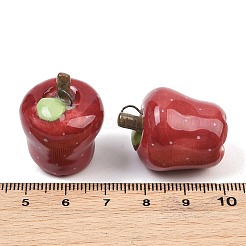 Handgemachte Porzellan-Anhänger&nbsp;PR-CBA13CB-01P