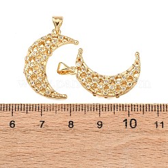 Pendentifs en laiton zircon cubique transparent&nbsp;KK-B184-01G-06