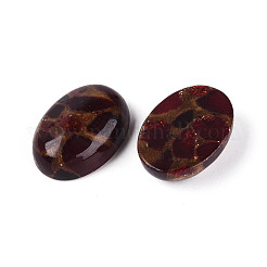 Cabochons de pierres précieuses synthétiques teintées&nbsp;G-T144-79A