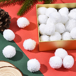 24 Stück weicher Woll-Pompomball&nbsp;DIY-SC0031-31A-03