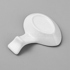 Bacchette in porcellana con bordo dorato&nbsp;DJEW-WH0043-42C