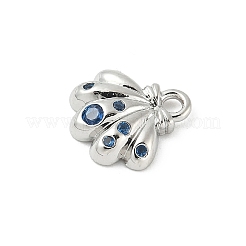 Ottone micro spianare fascino zirconi&nbsp;KK-M326-20A-P