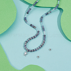 925 cuentas de plata esterlina&nbsp;STER-BC0004-21B-P