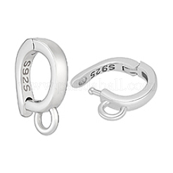 2 Stück 925 Sterlingsilber-Anhänger-Ösen&nbsp;STER-PH0004-69P