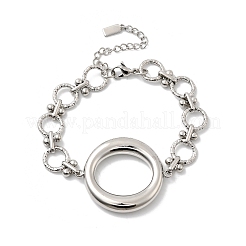 Bracelets à maillons en acier inoxydable 304&nbsp;BJEW-P368-02P