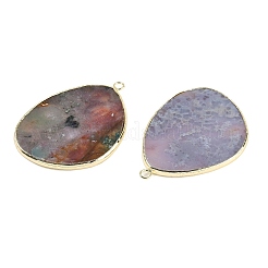 Natur Indien Achat Anhänger&nbsp;G-K347-02G-08