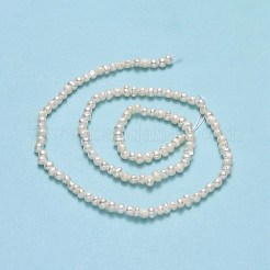 Brins de perles de culture d'eau douce naturelles&nbsp;PEAR-F018-04D-01