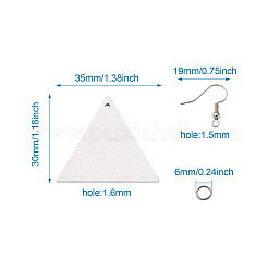 DIY baumeln Ohrring machen Kits&nbsp;DIY-TA0008-22P