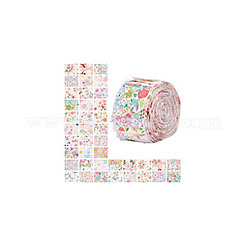 Baumwollstoffe mit Blumenmuster&nbsp;DIY-WH0588-11A