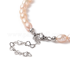 Collana di perle naturali da donna&nbsp;NJEW-JN04188-01