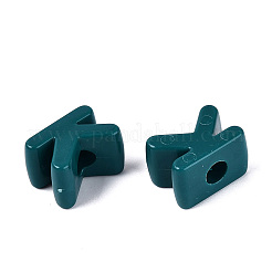 Opake Acrylperlen europäischen&nbsp;OACR-M027-01K-07