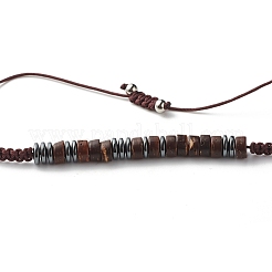Ich liebe dich Morsecode Stretch-Armbänder Set&nbsp;BJEW-JB07352-01