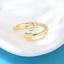 Bagues de manchette en laiton pour femmes&nbsp;RJEW-U044-O