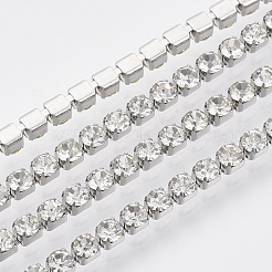 Cadenas de strass de acero inoxidable 304&nbsp;CHS-R012-C-01