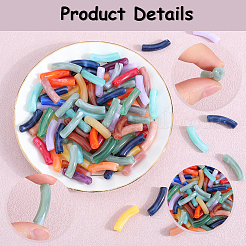 100pcs nachgemachte Edelstein-Acrylperlen&nbsp;OACR-SP0001-05E