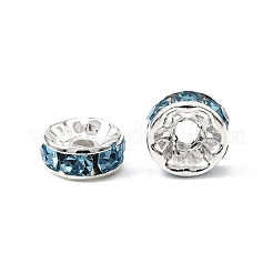 Grade ottone a strass distanziatore perline&nbsp;RB-A014-Z8mm-03S